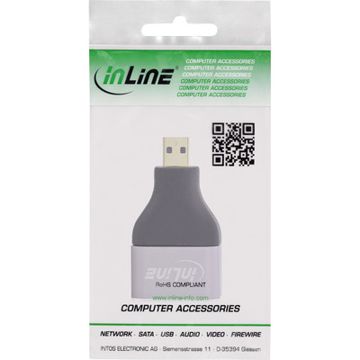 InLine® HDMI Adapter, HDMI A Buchse / Micro HDMI D Stecker, 8K UHD (Produktbild 3)