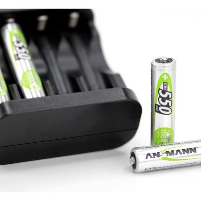 ANSMANN 5030772 NiMH-Akku Micro AAA, 550mAh, 4er-Pack (Produktbild 3)