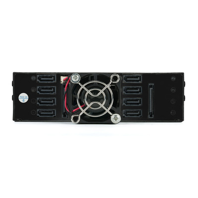 FANTEC MR-SA1082, SAS + SATA 6G Backplane für 8x2,5 HDD/SSD (Produktbild 2)