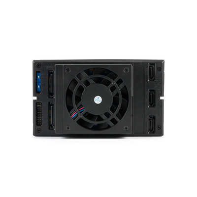 FANTEC BP-T2131, SAS & SATA Backplane für 3x 3,5/2,5 HDD/SSD, schwarz (Produktbild 3)