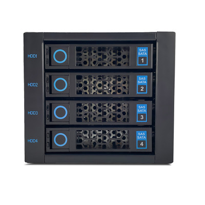 FANTEC WR-NVMeU.2-C3141 U.2/SAS/SATA Backplane für 4x 3,5/2,5 NVMe/SSD/HDD (Produktbild 3)