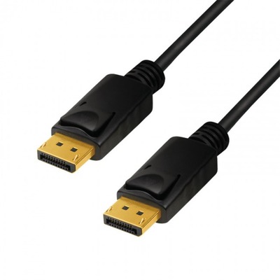 DisplayPort 1.4 Anschlusskabel, M/M, 1m -- schwarz, ICOC-DSP-A14-010NT (Produktbild 1)