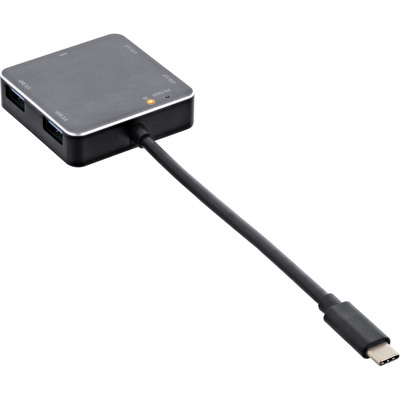 InLine® USB 3.2 Hub, USB-C zu 4 Port USB-A mit PD bis 60W (Produktbild 2)