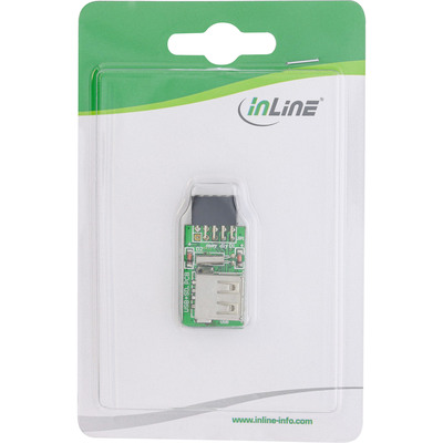 InLine® Card Reader, USB 2.0, intern, für MicroSD Karten (Produktbild 3)