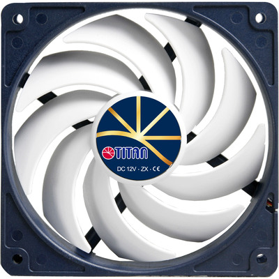 Titan TFD-14025H12ZP/KE(RB) Lüfter 140x140x25mm Extreme Silent Fan, PWM (Produktbild 2)