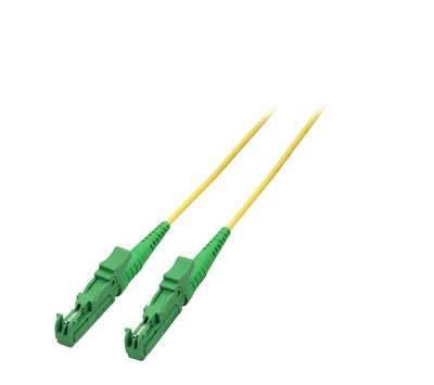 Simplex LWL Patchkabel E2000©/APC-E2000©/APC G657A -- 0,5m 3,0mm Gelb 9/125µmm, O0833.0,5 (Produktbild 1)