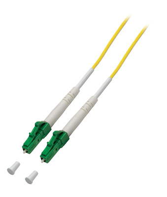 Simplex LWL Patchkabel LC/APC-LC/APC -- G657.A2 10m 3,0mm Gelb 9/125µmm, O1400.10 (Produktbild 1)