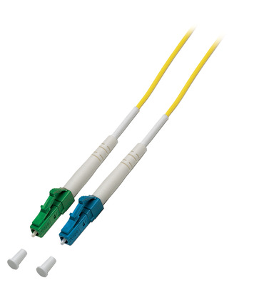 Simplex LWL Patchkabel LC-LC/APC G657.A2 -- 10m 2,0mm Gelb 9/125µmm, O1403.10 (Produktbild 1)