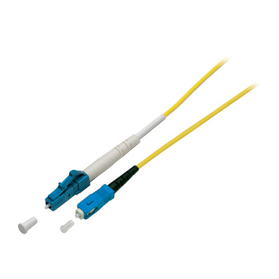 Simplex LWL Patchkabel LC-SC G657.A2 -- 0,5m 2,0mm Gelb 9/125µmm, O0947.0,5 (Produktbild 1)