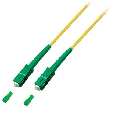 Simplex LWL Patchkabel SC/APC-SC/APC -- G657.A2 0,5m 3,0mm Gelb 9/125µmm, O0944.0,5 (Produktbild 1)