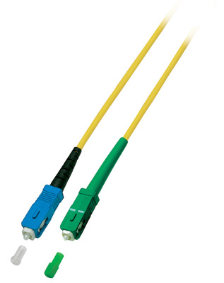 Simplex LWL Patchkabel SC-SC/APC G657.A2 -- 20m 3,0mm Gelb 9/125µmm, O0928.20 (Produktbild 1)