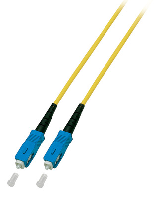 Simplex LWL Patchkabel SC-SC G657.A2 10m -- 3,0mm Gelb 9/125µmm, O1323.10 (Produktbild 1)