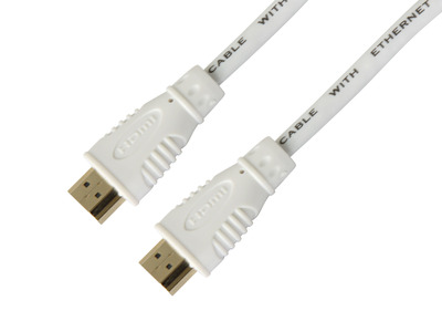 HDMI-Kabel-A-M/M-high-speed-10m-weiß --, ICOC-HDMI-4-100NWT (Produktbild 1)