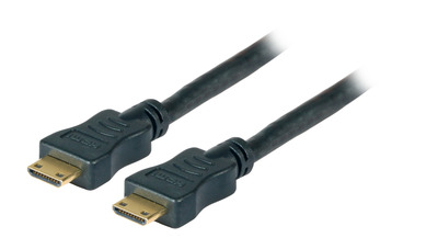 HighSpeed HDMI Kabel w.Eth.,C-C St-St -- 3,0m schwarz, K5429.3V2 (Produktbild 1)