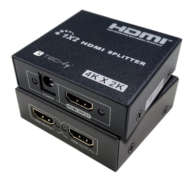 2-Weg 4K UHD 3D HDMI Splitter --, IDATA-HDMI-4K230 (Produktbild 1)