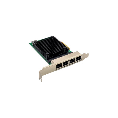 InLine® Quad Gigabit Netzwerkkarte, 4x RJ45 2,5Gb/s, PCIe x4, inkl. low profile (Produktbild 2)