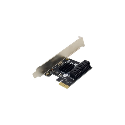 InLine® Schnittstellenkarte, 4x SATA 6Gb/s, mit 4x SATA, PCIe 2.0 (PCI-Express) (Produktbild 2)