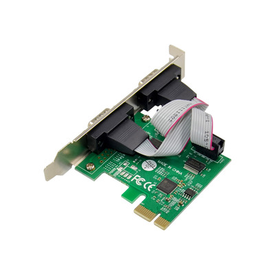 InLine® Schnittstellenkarte, 2x Seriell 9-pol, PCIe (PCI-Express) (Produktbild 2)