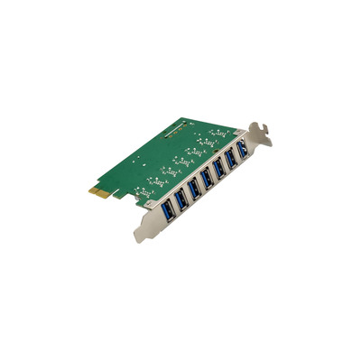 InLine® Schnittstellenkarte, 7x USB-A 3.2 Gen.1, PCIe, mit SATA Stromanschluss (Produktbild 6)