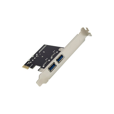 InLine® Schnittstellenkarte, 4x USB 3.2 Gen.1, (2+2) PCIe, low profile Slotblech (Produktbild 2)