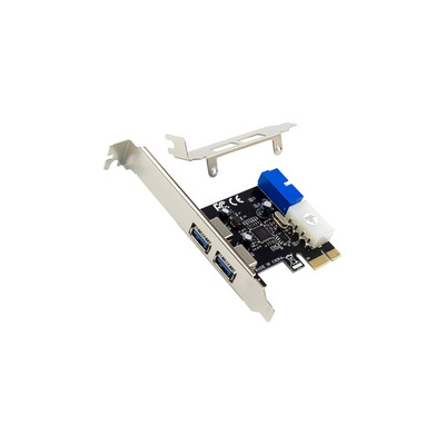 InLine® Schnittstellenkarte, 4x USB 3.2 Gen.1, (2+2) PCIe, low profile Slotblech (Produktbild 3)