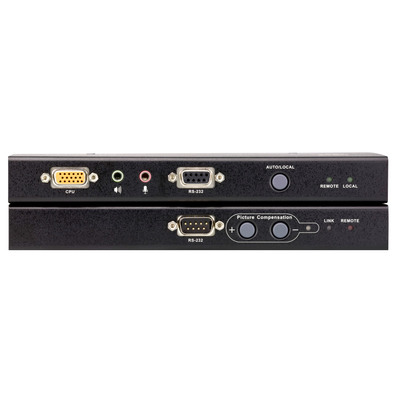 ATEN CE350 Konsolen-Extender, 1PC auf 2 Arbeitsplätze, PS/2, VGA, RS232, Audio (Produktbild 2)