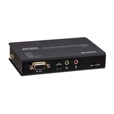 ATEN CE611 Mini Konsolen-Extender, DVI, USB, HDBaseT, max. 100m (Produktbild 3)