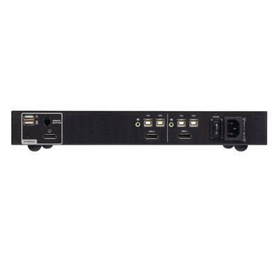 ATEN CS1182DP4C 2-Port KVM Secure Switch mit USB 4K DisplayPort PSD PP v4.0-kon (Produktbild 2)