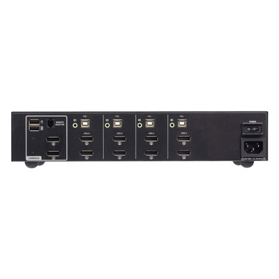 ATEN CS1144DP4 4-Port KVM Secure Switch mit USB 4K DisplayPort Dual-Display (Produktbild 2)