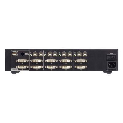 ATEN CS1144D4C 4-Port KVM Secure Switch mit USB 4K DVI Dual-Display PSD PP v4.0 (Produktbild 2)