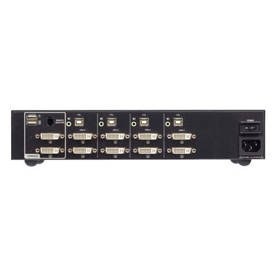 ATEN CS1144D4 4-Port KVM Secure Switch mit USB 4K DVI Dual-Display (PSD PP v4.0) (Produktbild 2)