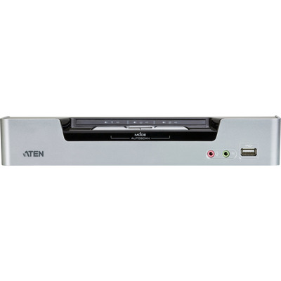 ATEN CS1642A KVMP-Switch, 2-fach, Dual-DVI, USB 2.0, Audio (Produktbild 3)