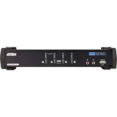 ATEN CS1784A CubiQ KVMP-Switch 4-fach, DVI, USB 2.0, Audio 2.1 (Produktbild 3)