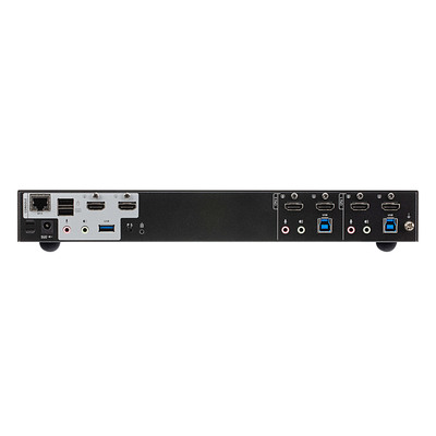 ATEN CS1842 KVMP-Switch 2-fach, 4K HDMI, Dual Display, USB 3.0, Audio (Produktbild 2)