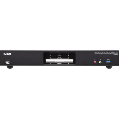 ATEN CS1942DP KVMP-Switch 2-fach, DisplayPort für 2 Displays 4K, USB 3.0, Audio (Produktbild 3)