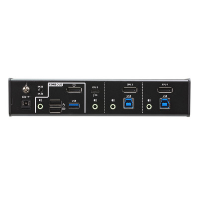 ATEN CS1953 KVMP-Switch 3-fach, Hybrid USB-C DisplayPort (Produktbild 2)