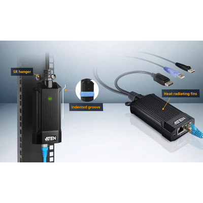 ATEN KG9900T USB-DisplayPort-KVM DigiProzessor  (Produktbild 5)