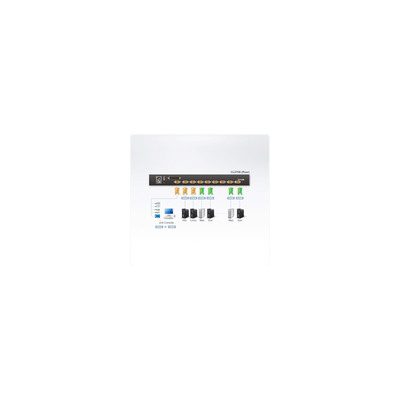 ATEN CL5708N US KVM-Switch 8-Port 19-LCD Single Rail (PS/2-USB VGA) US-Layout (Produktbild 3)