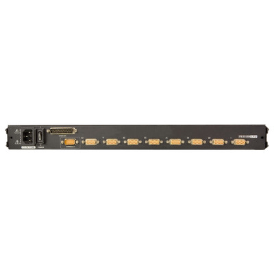 ATEN CL5708N ES KVM-Switch 8-Port 19-LCD Single Rail (PS/2-USB VGA) ES-Layout (Produktbild 2)