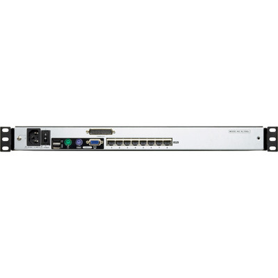 ATEN KL1508AM FR Cat.5 KVM-Switch 8-Port, 17-LCD, Dual-Rail, FR-Layout (Produktbild 2)