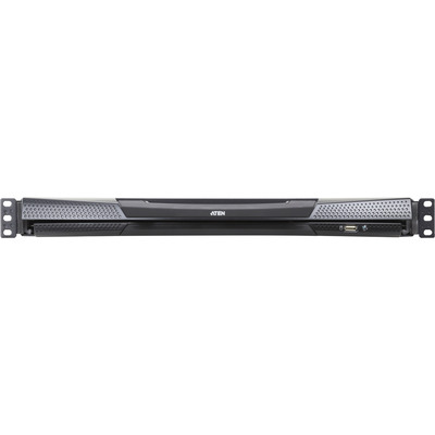 ATEN KL1108VN CH Cat.5 KVM over IP Switch 8-Port, 19-LCD, Dual-Rail, CH-Layout (Produktbild 2)