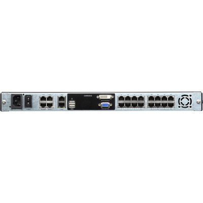 ATEN KL1116VN US Cat.5 KVM over IP Switch 16-Port, 19-LCD, Dual-Rail, US-Layout (Produktbild 3)