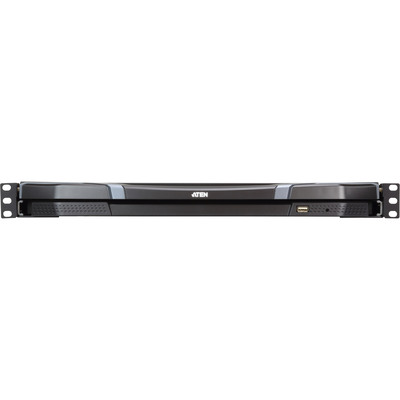 ATEN CL3800NW CH Kurze Dual-Rail 18,5-LCD-Konsole (USB HDMI DVI VGA) CH-Layout (Produktbild 6)