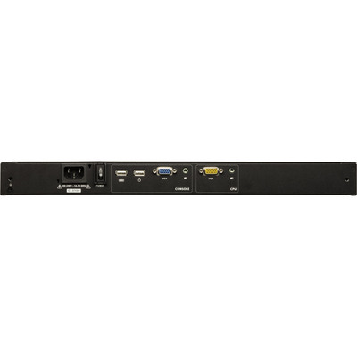 ATEN CL3100NX ES Kurze Tiefe Single Rail 18,5-LCD Konsole (USB, VGA), ES-Layout (Produktbild 3)