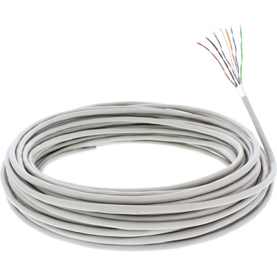 InLine® Telefon-Kabel 12-adrig, 6x2x0,6mm, zum Verlegen, 25m Ring (Produktbild 2)