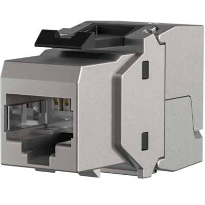 INFRALAN© RJ45 Keystone, Cat.6A / -- ClassEA, Komponente, 12er VPE, IKS-6A-KOP-12 (Produktbild 1)