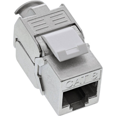 InLine® Keystone RJ45 Buchse, SNAP-In, Cat.8.1, schmale Ausführung (Produktbild 2)