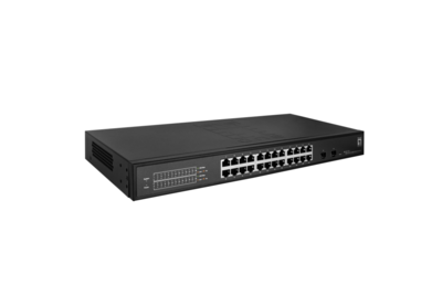 Hilbert 26-Port Gigabit Smart Lite Switch -- 24 x Gigabit RJ45 2 x Gigabit SFP, GES-2126 (Produktbild 1)