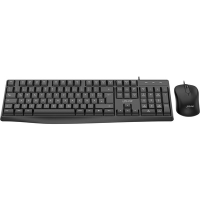 InLine® Basic Desktop II, Tastatur-Maus Set, USB-Kabel, Standard DE Layout  (Produktbild 5)