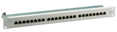 Patchpanel STP 24xRJ45 Cat.6, 19